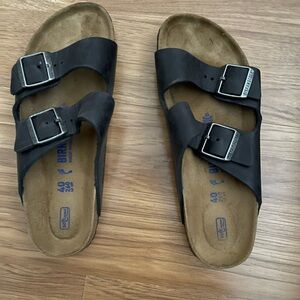 Black Birkenstocks Women’s 9